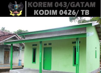 Gotong Royong Satgas TMMD 125 dan Warga Tuntas Wujudkan RTLH Layak Huni di Agung Dalam