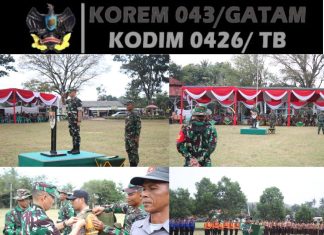 TMMD ke-125 Kodim 0426/Tulang Bawang Resmi Ditutup, Kasrem 043/Gatam Tegaskan Kemanunggalan TNI-Rakyat