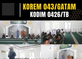 Kodim 0426 TB, Gelar Peringatan Maulid Nabi Muhammad SAW 1447 H/2025 M, Dandim Ajak Prajurit Perkuat Iman Dan Karakter