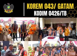 Letkol Delvy Dandim 0426 TB Hadiri Grand Opening Hotel Sapadia Tuba