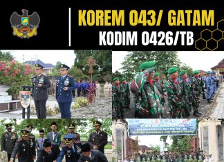 Sambut HUT TNI ke-80, Kodim 0426 Tulang Bawang Gelar Ziarah dan Tabur Bunga di TMP Tiuoh Tohou