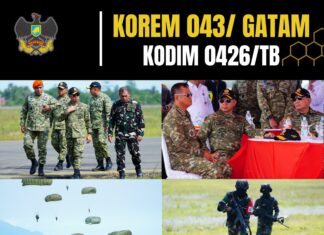 Bersama Tuhan Menyerbu Dari Langit: Ratusan Prajurit TNI Terjun di Morowali