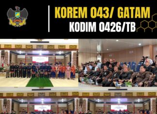 Letkol Syurya Dharma Dandim 0426 TB, Hadiri Sidang Paripurna HUT ke-17 Kabupaten Mesuji