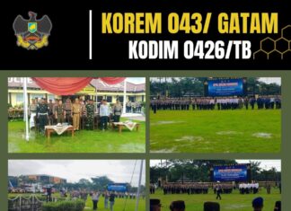 *Mayor Arif Affuan Pabung Hadiri Apel Gelar Pasukan dalam Rangka Operasi Keselamatan Krakatau TA 2026*