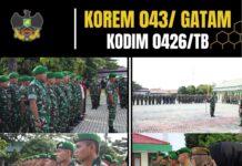 Usai Lebaran, Kodim 0426/TB Gelar Apel Kembali Cuti Gelombang II untuk Pastikan Kesiapsiagaan Personel