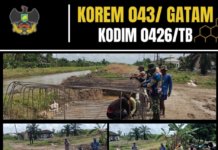 Pembangunan Jembatan Gantung Printis Garuda Masuki Tahap Perakitan Besi Pondasi