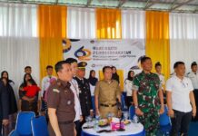 Kapten Hasin Danramil 426-02/MGL, Hadiri Zoom Meeting Hari Bakti Pemasyarakatan ke-62 di Kabupaten Tulang Bawang*