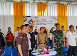 Kapten Hasin Danramil 426-02/MGL, Hadiri Zoom Meeting Hari Bakti Pemasyarakatan ke-62 di Kabupaten Tulang Bawang*