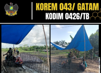 Jembatan Gantung Printis Garuda Kodim 0426 TB, Tahap Perakitan Struktur Besi