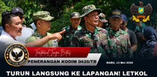 Turun Langsung ke Lapangan! Letkol Syurya Dharma Dandim 0426/TB, Tinjau Cetak Sawah Rakyat di Tiga Desa