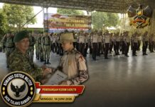 PENUTUPAN PERSAMI KKRI KODIM 0426/TULANG BAWANG GELOMBANG V, CETAK GENERASI MUDA BERKARAKTER DAN BERJIWA NASIONALIS