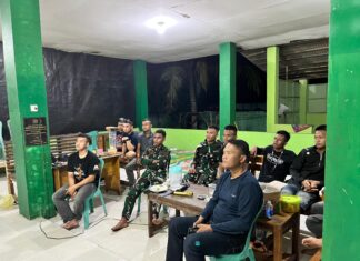 Kodim 0426/Tulang Bawang Gelar Nobar Piala Dunia 2026, Arab Saudi dan Uruguay Berbagi Angka*
