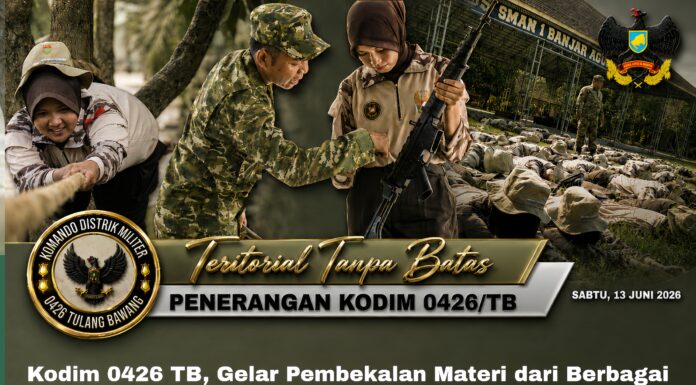 Kodim 0426 TB, Gelar Pembekalan Materi dari Berbagai Unsur, Perkuat Karakter dan Wawasan Peserta