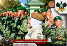 KODIM 0426/TULANG BAWANG GELAR UPACARA BENDERA 17-AN, PERKUAT DISIPLIN DAN JATI DIRI PRAJURIT