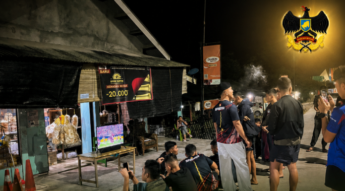 NOBAR KEBANGSAAN PIALA DUNIA 2026, TNI DAN MASYARAKAT SAKSIKAN DRAMA 10 GOL PRANCIS VS INGGRIS