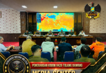Kodim 0426/Tulang Bawang Hadiri Rakor Satgas Penanggulangan Karhutla Hadapi Dampak El Nino 2026