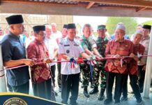 Lettu Sudirman Hadiri Launching Balai Ternak dan Pabrik Tempe di Kab Tuba