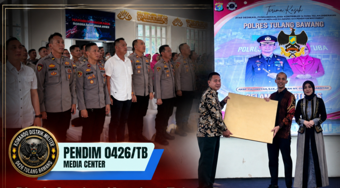 Pisah Sambut Kapolres Tulang Bawang Tahun 2026, Perkuat Sinergitas Forkopimda untuk Menjaga Stabilitas Daerah