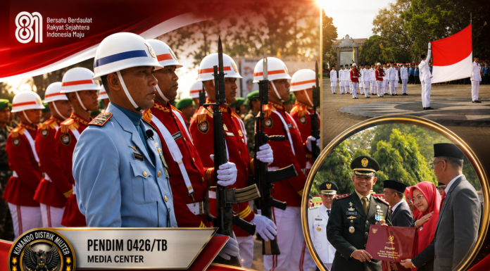 Upacara Pengibaran Bendera HUT ke-81 Kemerdekaan RI Digelar Khidmat di Kabupaten Tuba