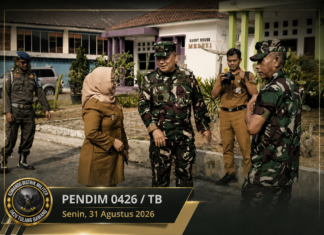 Tim Karhutla Mabes TNI Gelar Tatap Muka Bersama Bupati Mesuji dan Babinsa