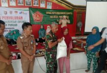 TNI PERKUAT KESADARAN MASYARAKAT WAY SERDANG CEGAH KARHUTLA