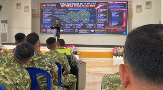 Tim Karhutla Mabes TNI Berikan Penyuluhan kepada Masyarakat, Perkuat Pencegahan Karhutla
