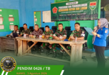 *TIM MABES TNI BERIKAN PENYULUHAN KARHUTLA DI TULANG BAWANG, TEKANKAN PENCEGAHAN DAN DETEKSI DINI*
