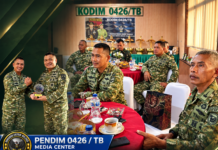 Tim Karhutla Mabes TNI Temu Pamit dengan Kodim 0426/TB, Perkuat Sinergitas Pencegahan Karhutla
