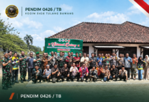 Tim Mabes TNI Berikan Penyuluhan Karhutla kepada Karyawan PT BSMI/PT LIP di Mesuji