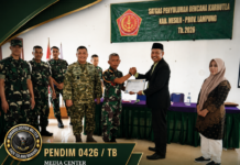 TIM PENYULUH KARHUTLA MABES TNI BERIKAN EDUKASI PENCEGAHAN KARHUTLA KEPADA MAHASISWA STIS DARUL HUDA MESUJI